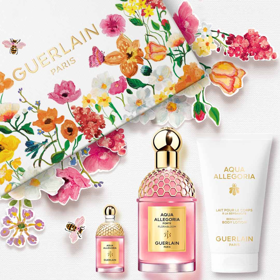 GUERLAIN AQUA ALLEGORIA Forte Florabloom, Coffret Eau de Parfum
